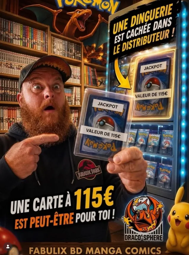 Alerte jackpot DracoSphère à la Librairie Fabulix Mâcon