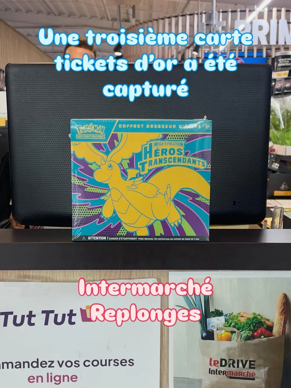 ETB remportée grâce au Ticket d'Or à l'Intermarché de Replonges